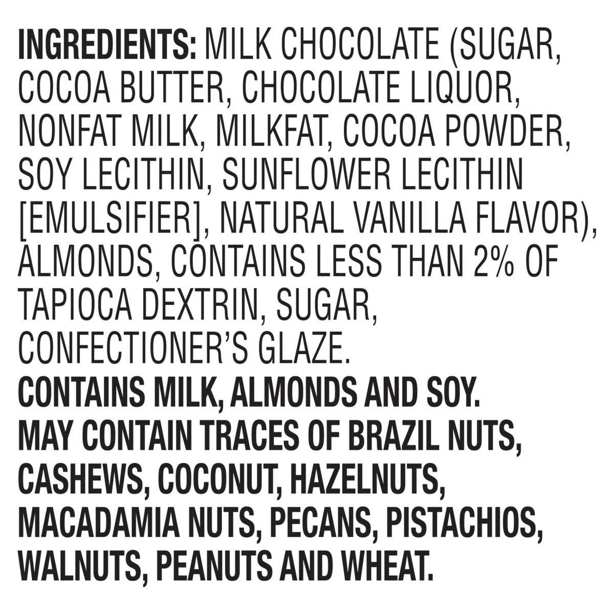 Kẹo Socola Member's Mark Milk Chocolate Almonds - Hộp 1.36kg