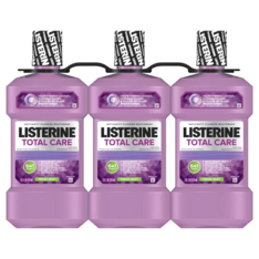 Nước Súc Miệng Listerine Total Care Hương Bạc Hà Tươi Mát - 3 Chai X 1L