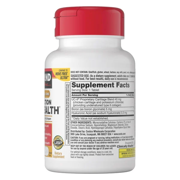 Viên Uống Hỗ Trợ Xương Khớp Kirkland Signature Triple Action Joint Health – Hộp 110 Viên