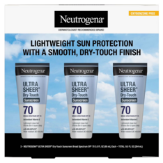 Kem Chống Nắng Neutrogena Ultra Sheer Dry-Touch Sunscreen Lotion SPF 70 – Set 3 Chai x 266ml