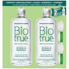 Dung Dịch Ngâm Kính Áp Tròng Biotrue Multi-Purpose Solution – Hộp 2 Chai X 473ml