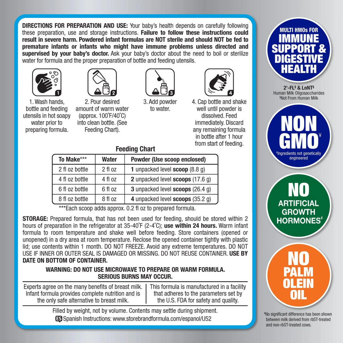 Member's Mark, Advantage Premium, Infant Formula - 48 oz.