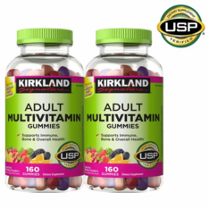 Kẹo Dẻo Bổ Sung Vitamin Tổng Hợp Kirkland Signature Adult Multivitamin – 2 Hộp X 160 Viên