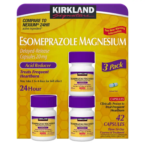 Viên Uống Kirkland Signature Esomeprazole 20 mg – 3 Hộp X 14 Viên