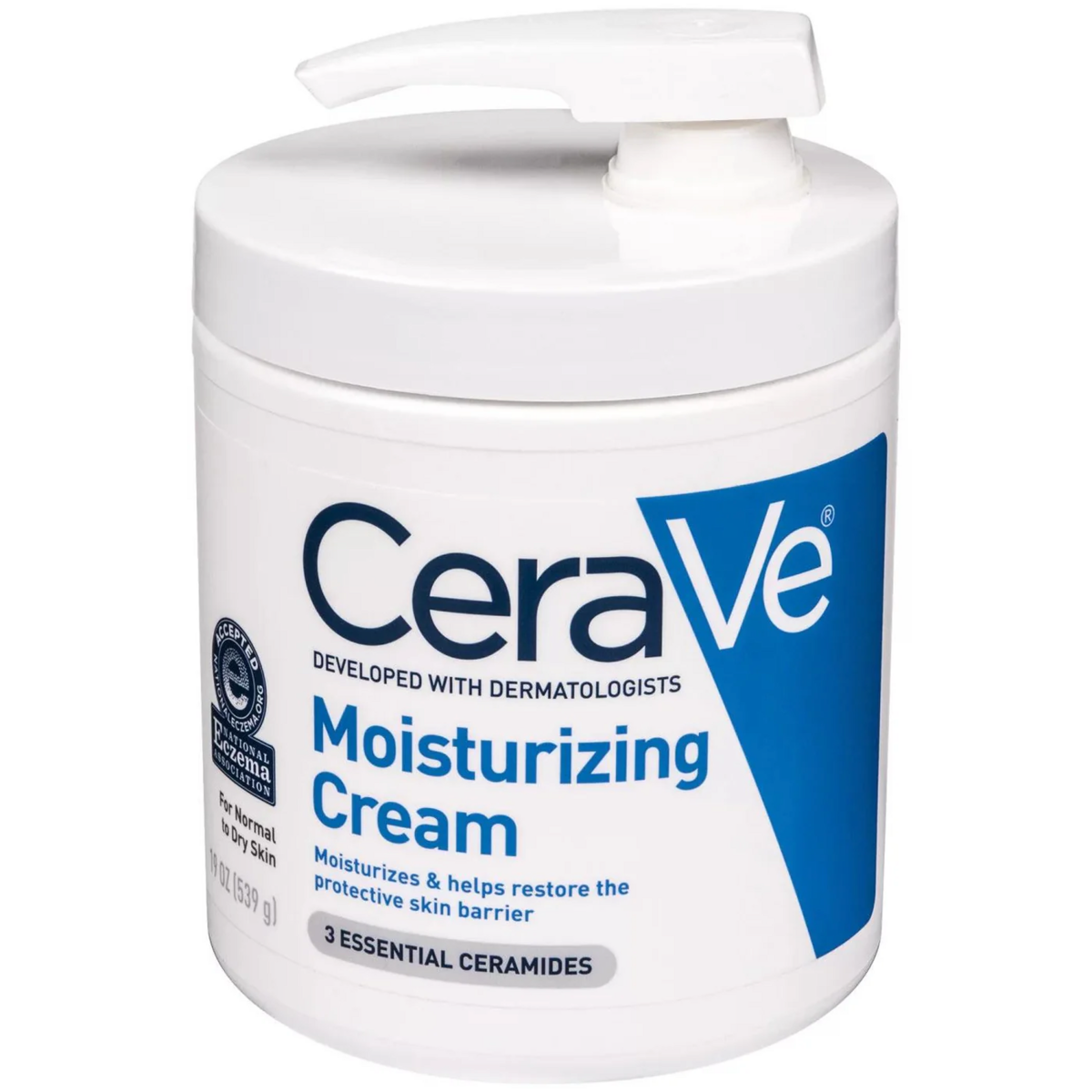 Kem Dưỡng Ẩm CeraVe Moisturizing Cream – Hộp 539g Có Vòi Pump