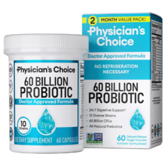 Viên Uống Men Vi Sinh Physician’s Choice Probiotics 60 Billion CFU – Hộp 60 Viên