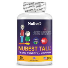 Viên Uống NuBest Tall 10 Hỗ Trợ Phát Triển Chiều Cao - Hộp 60 Viên