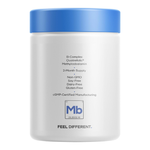Viên Uống Vitamin B Tổng Hợp Codeage Methylfolate B-Complex+ – Hộp 120 Viên