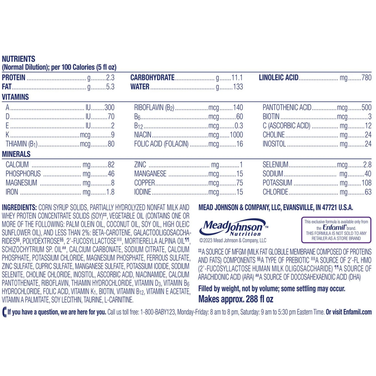 Sữa Công Thức Cho Bé Gặp Vấn Đề Về Tiêu Hóa Enfamil NeuroProCare Gentlease Infant Formula - Tổng 1.13kg