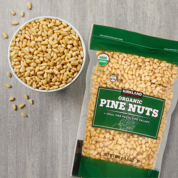 Hạt Thông Hữu Cơ Kirkland Signature Organic Pine Nuts – Túi 680g