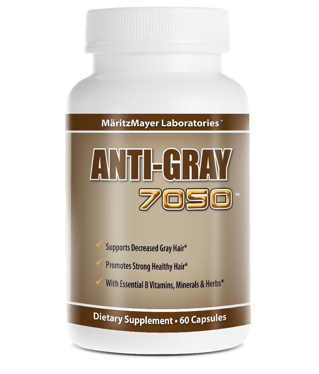 Viên Uống Anti-Gray Hair Color Restore Capsules – Lọ 60 viên