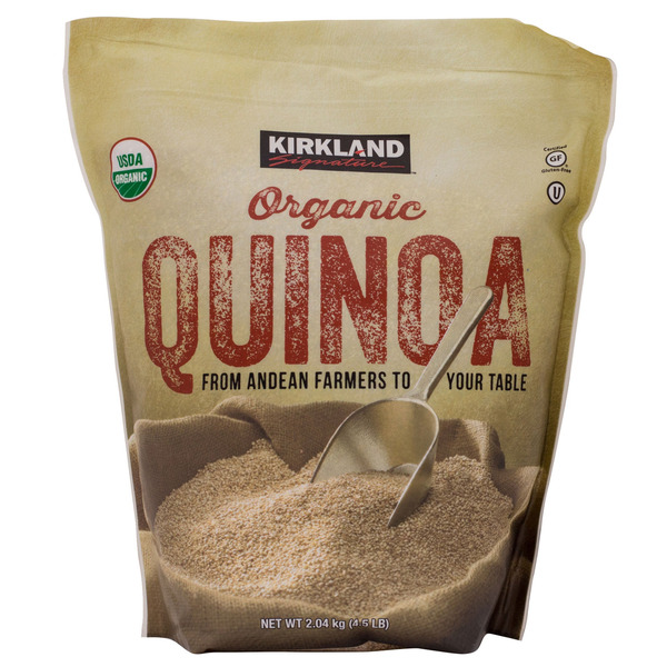 Túi Hạt Diêm Mạch Hữu Cơ Kirkland Signature Organic Quinoa – Túi 2.04kg
