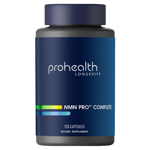 Viên Uống NMN Pro Complete ProHealth 1000mg NMN + 1000mg Resveratrol + 500mg TMG – Hộp 120 Viên