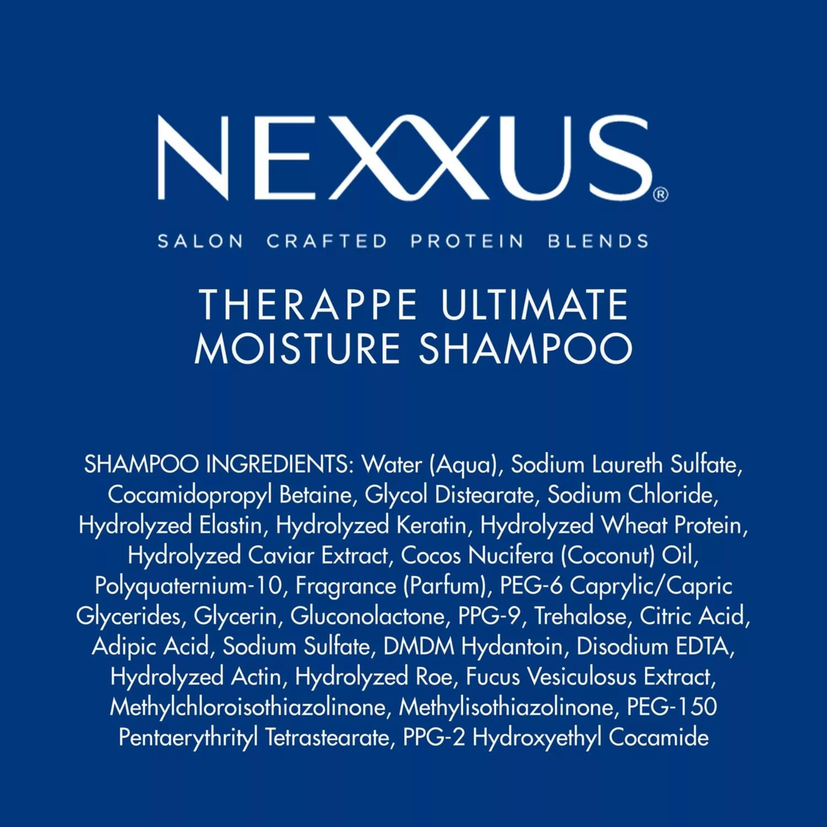 Dầu Gội Dưỡng Ẩm Nexxus Therappe Ultimate Moisture Shampoo - Chai 1.24L