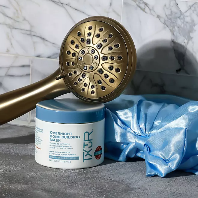 Mặt Nạ Tái Tạo Liên Kết Tóc Qua Đêm Kèm Mũ Ngủ TXTUR Overnight Bond Building Mask + Sleeping Cap Kit - Hộp 369g