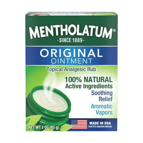 Kem Bôi Giảm Đau Ngoài Da Mentholatum Topical Analgesic Rub Ointment – Hộp 85G