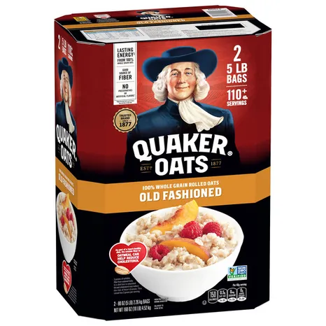 Yến Mạch Quaker Oats Old Fashioned - Set 2 Hộp x 5Lb