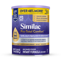 Sữa Bột Công Thức Similac Pro-Total Comfort Non-GMO with HMO Infant Formula with Iron – Lon 845G