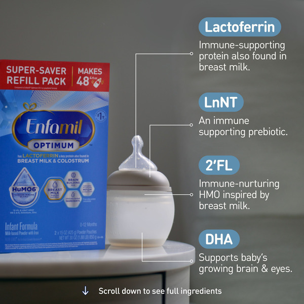 Sữa Bột Enfamil Enspire Infant Formula - Hộp Refill 850g