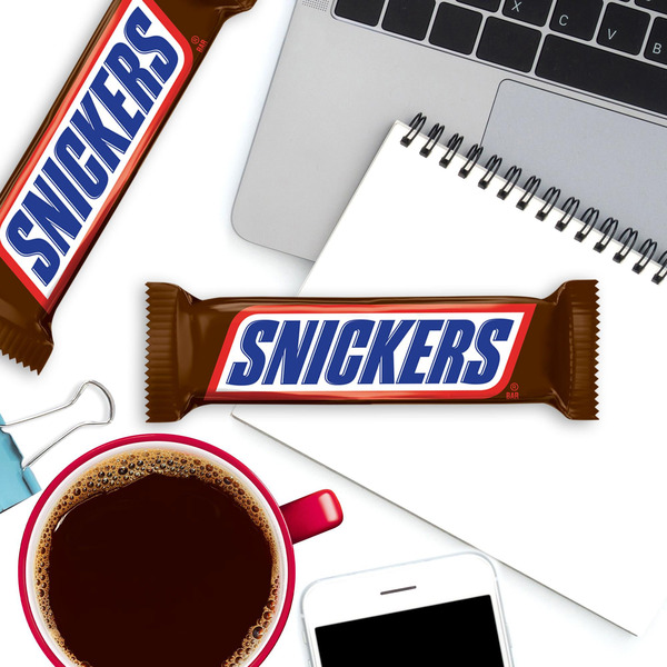 Kẹo Socola SNICKERS Singles Size Chocolate Candy Bars - Hộp 48 Gói