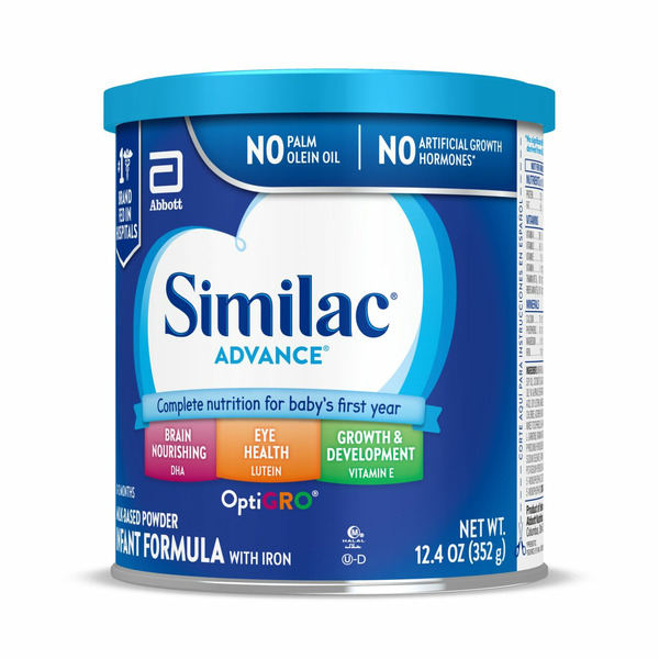 Sữa Bột Similac Advance Infant Formula With Iron -  Lon 352g