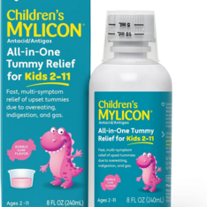 Nước Uống Hỗ Trợ Tiêu Hóa Dành Cho Trẻ Em Mylicon Children’s Tummy Relief Gas Drops Bubble Gum Flavor – Chai 8 Oz