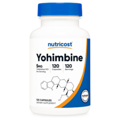 Viên Uống Nutricost Yohimbine HCl 5mg – Hộp 120 Viên