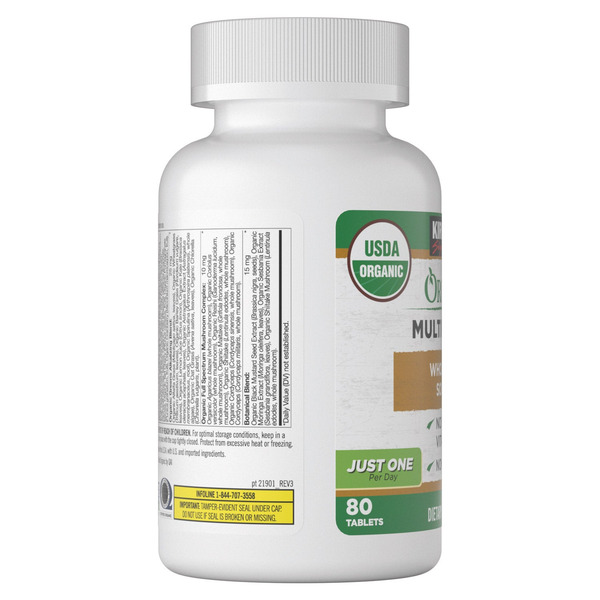 Viên Uống Vitamin Tổng Hợp Kirkland Signature Organic Multivitamin Whole Food Sourced – Hộp 80 Viên