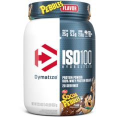 Bột Protein Dymatize ISO100 Hương Cocoa Pebbles – Hộp 1.43LB