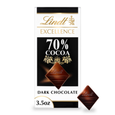 Kẹo Socola Đen Lindt Excellence 70% Cocoa Dark Chocolate Bar – Hộp 3.5 Oz