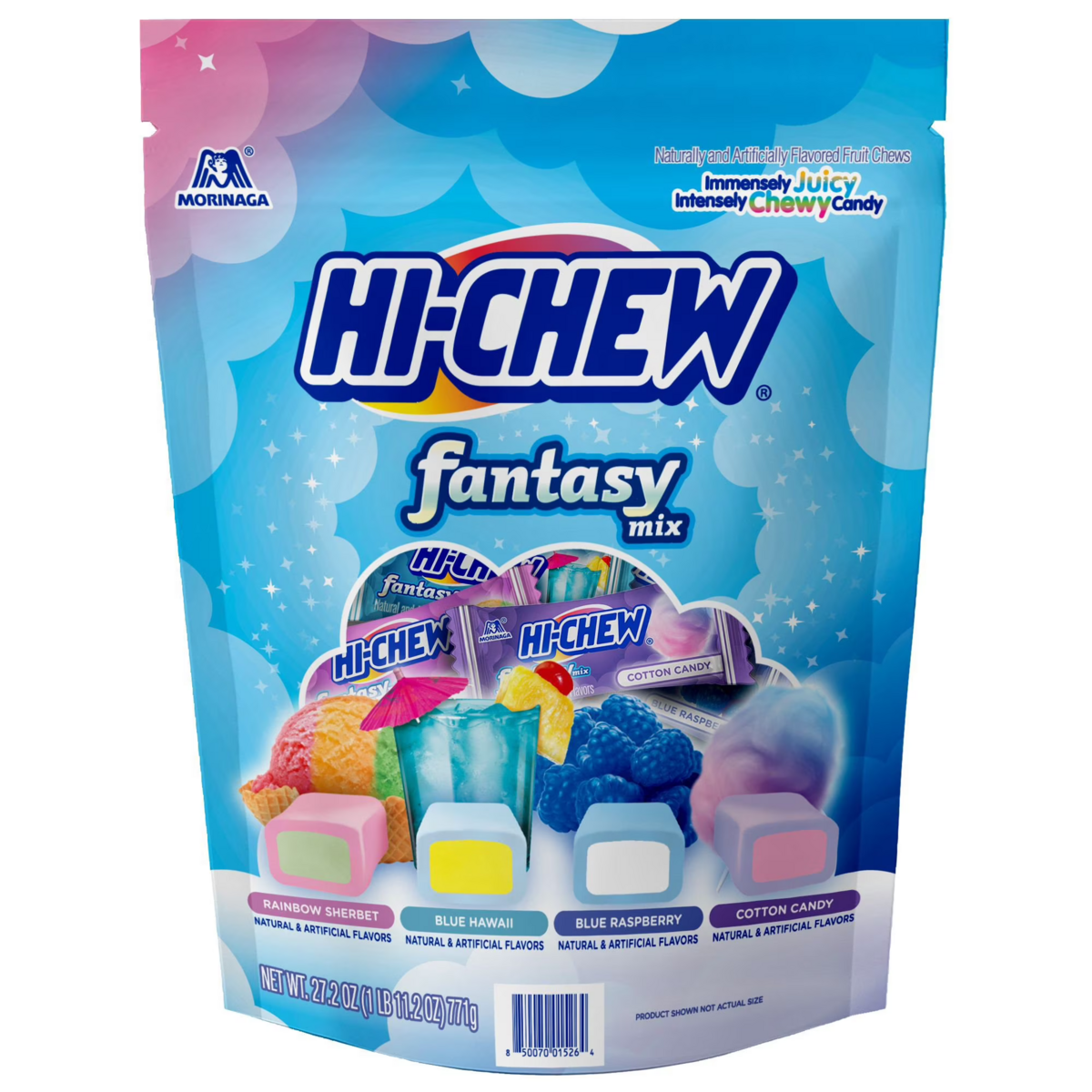 Kẹo Dẻo Trái Cây Hi-Chew Fantasy Mix Morinaga – Túi 771g