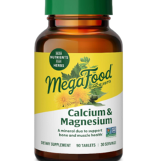 Viên Uống MegaFood Calcium & Magnesium – Hộp 90 Viên
