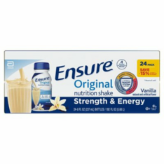 Sữa Nước Ensure Original Nutrition Shake Vanilla – Thùng 24 Chai x 8 Oz