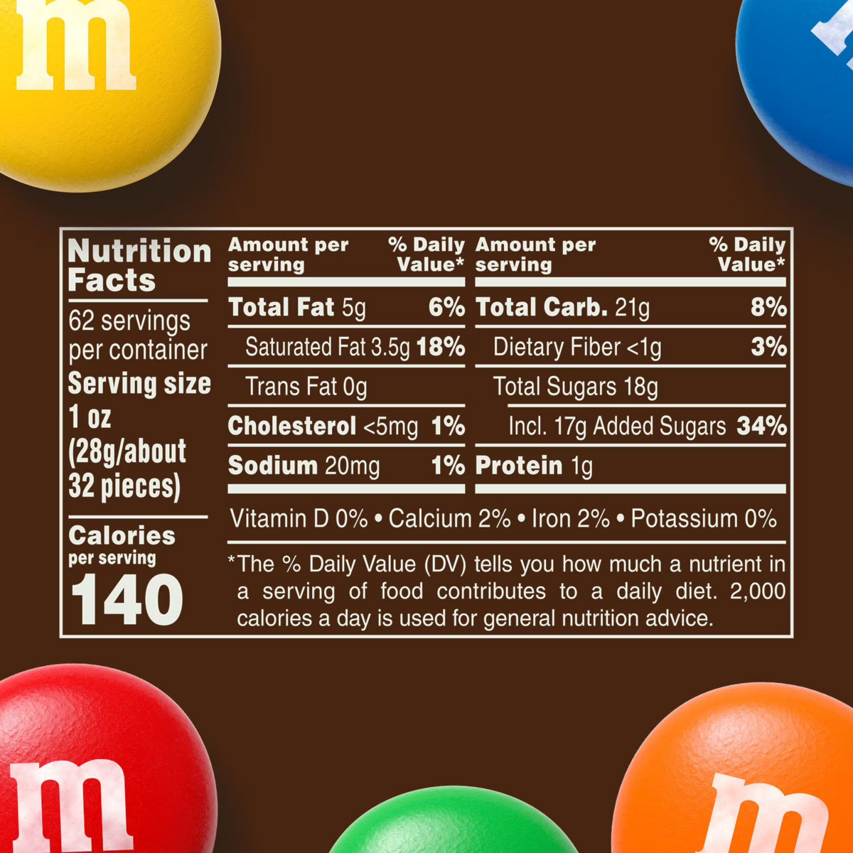 Kẹo Socola M&M'S Milk Chocolate Candy - Hộp 62Oz