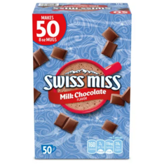 Bột Cacao Nóng Swiss Miss Milk Chocolate – Hộp 50 Gói x 1.38 oz