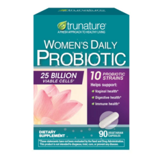 Viên Uống Trunature Women's Daily Probiotic – Hộp 90 Viên Nang Chay