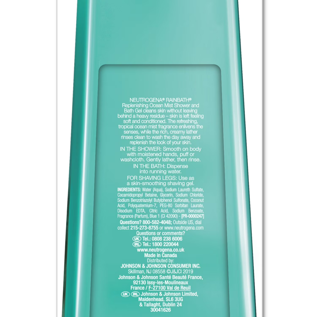 Sữa Tắm Neutrogena Rainbath Replenishing Shower & Bath Gel Ocean Mist – Chai 40 fl oz