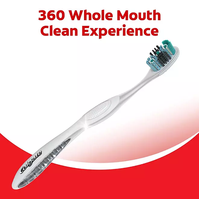 Bàn Chải Đánh Răng Colgate Optic White 360 Soft Manual - Set 8 Cái