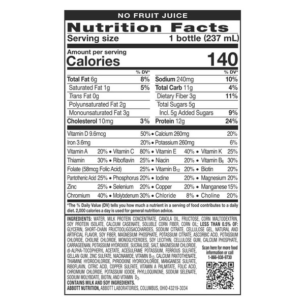 Sữa Nước Glucerna Diabetes Nutritional Shake Creamy Strawberry Cho Người Tiểu Đường Vị Dâu – Thùng 24 Chai x 8 Oz