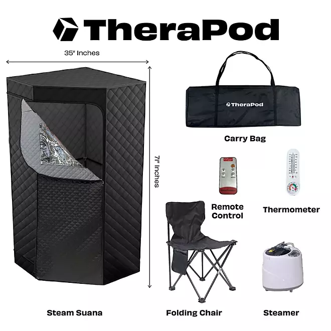 Phòng Xông Hơi Di Động Sharper Image – Trải Nghiệm Spa Tại Nhà Tiện Lợi Và Hiệu Quả