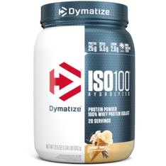 Bột Protein Dymatize ISO100 Hương Gourmet Vanilla – Hộp 1.34LB