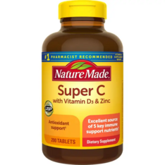 Viên uống Nature Made Super C Immune Complex – Hộp 200 Viên