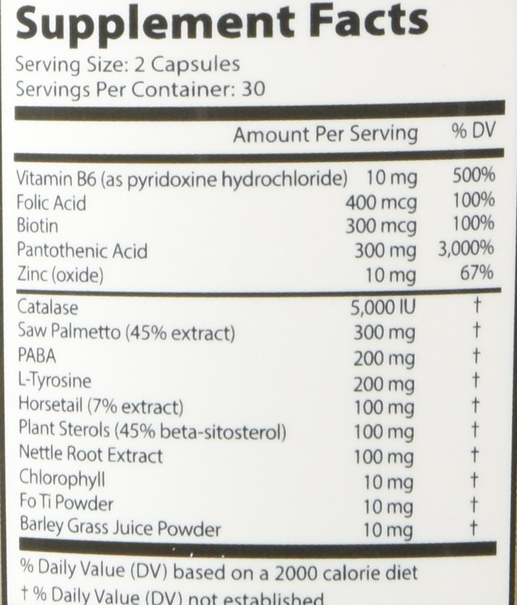 Viên Uống Anti-Gray Hair Color Restore Capsules – Lọ 60 viên