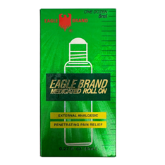 Dầu Gió Xanh Lăn Eagle Brand Medicated Oil Roll-On – Hộp 12 chai 8 ml