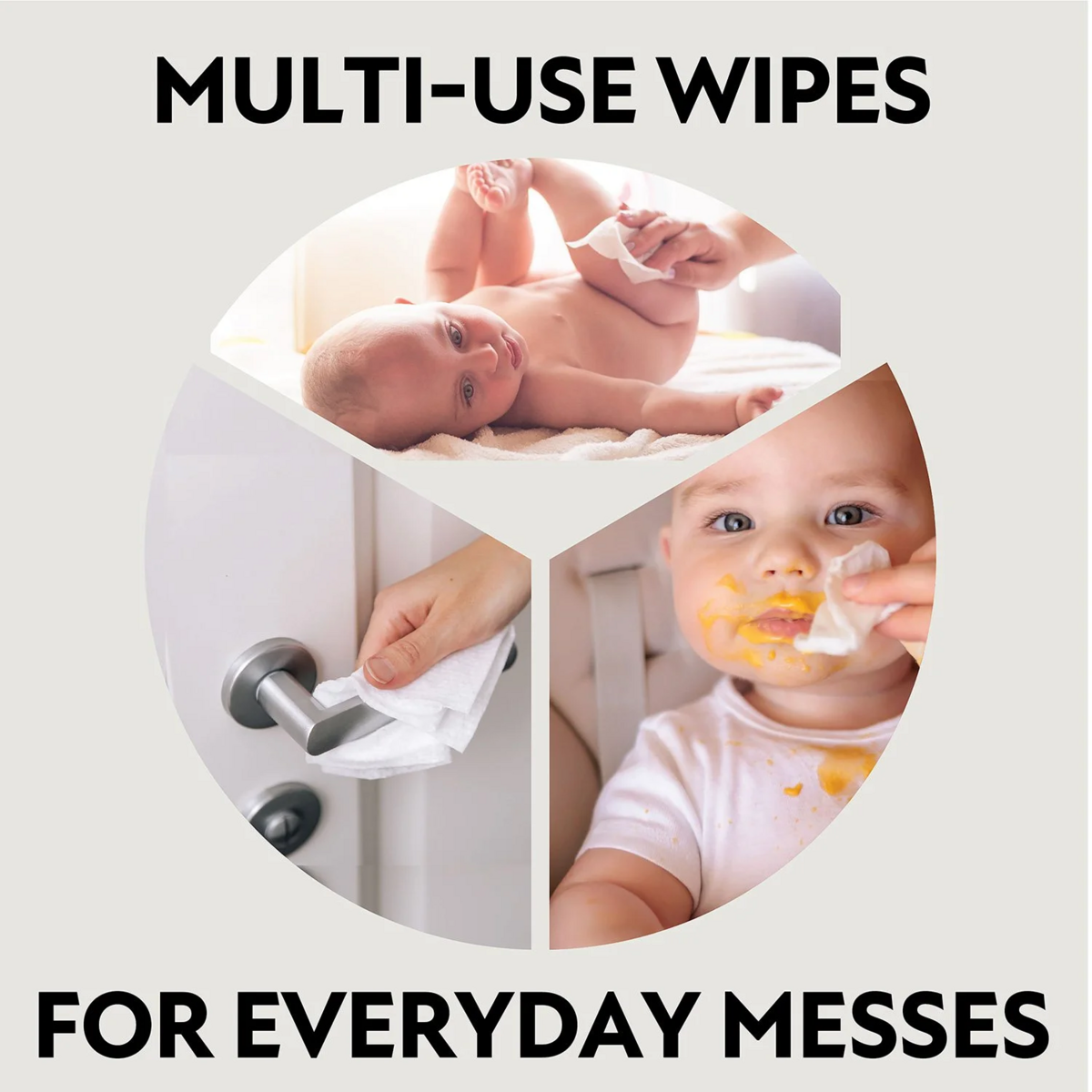 Khăn Ướt Member's Mark Premium Baby Wipes Fragrance Free - Hộp 12 Gói (Tổng 1152 Khăn)