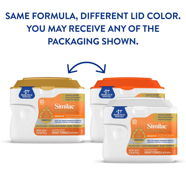Sữa Bột Similac Sensitive Infant Formula - Hộp 570