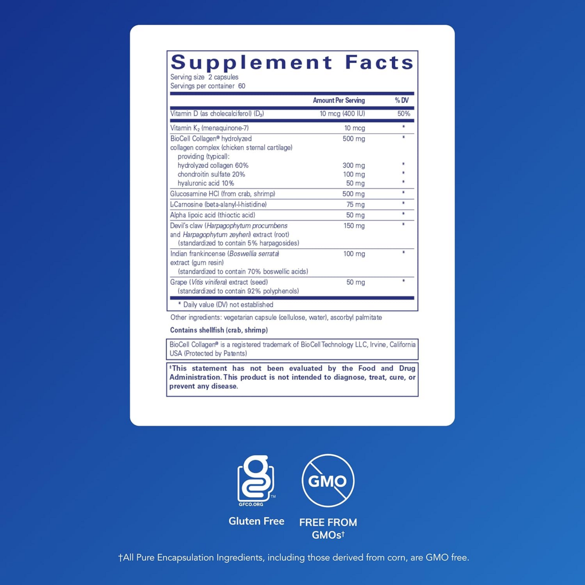 Viên Uống Pure Encapsulations Disc-Flex – Hộp 120 Viên