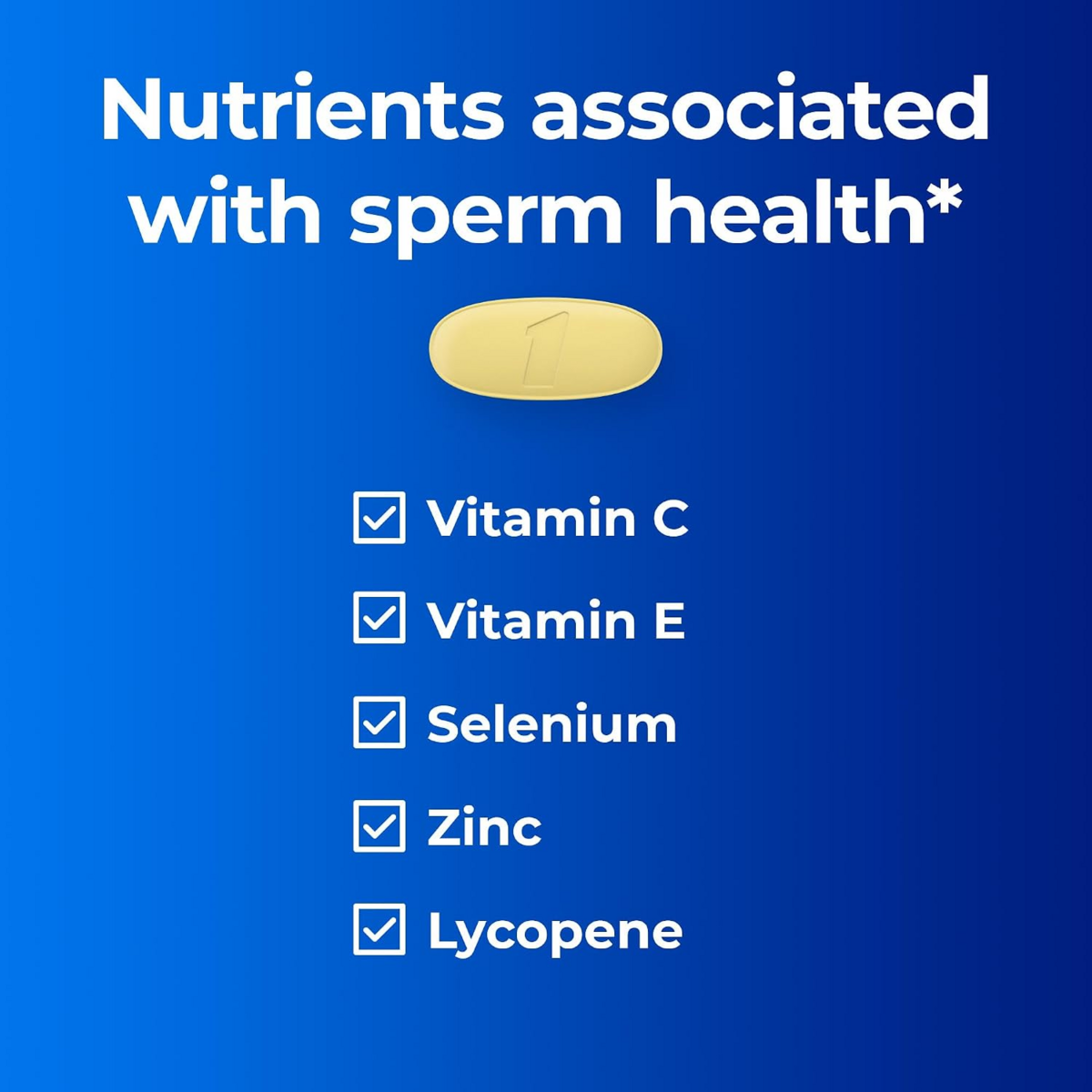 Viên Uống One A Day Men’s Pre-Conception Health Multivitamin – Hộp 30 Viên