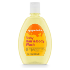 Sữa Tắm Gội Dịu Nhẹ Cho Bé Amazon Basics Tear-Free Baby Hair & Body Wash – Chai 13.6 Oz