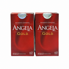 Viên Uống Nhân Sâm Hỗ Trợ Sức Khỏe Phụ Nữ Angela Gold Women’s Ginseng – Set 2 Hộp x 60 Viên